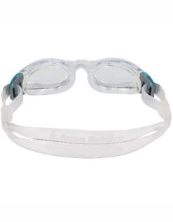 AQUA SPHERE Kaiman Small Fit Goggles - Clear Lens -Swimming Equipment Store 11513 Kaiman Compact EP1190043LC Clear Trans Aqua 4