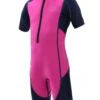 Stingray HP Short Sleeve Kids Wetsuit - Pink