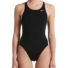 Nike Hydrastrong Solid Fastback Swimsuit - Black