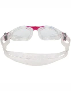 AQUA SPHERE Kayenne Small Fit Goggle - Clear Lens -Swimming Equipment Store 20225 Kayenne Compact EP1240022LC Clear Trans Pink 4