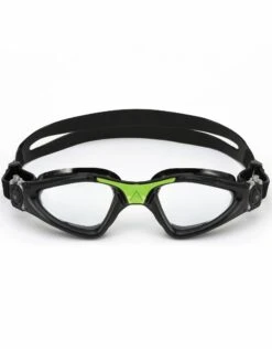 AQUA SPHERE Kayenne Goggles - Clear Lens -Swimming Equipment Store 20247 Kayenne EP1220103LC Clear Black Green 2