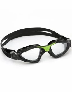 AQUA SPHERE Kayenne Goggles - Clear Lens -Swimming Equipment Store 20247 Kayenne EP1220103LC Clear Black Green 3