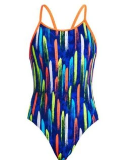 FUNKITA Girls Fire Cracker Diamond Back Swimsuit -Swimming Equipment Store 2 845802a3 4eb3 48fa 8845 e19ef1cbcf8e