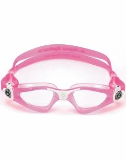 AQUA SPHERE Kayenne Junior Goggles - Clear Lens -Swimming Equipment Store 34318 KayenneJr EP1230209LC Clear Pink White 4 1