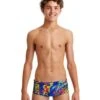Funky Trunks Boys Paint Smash Sidewinder Swim Trunks