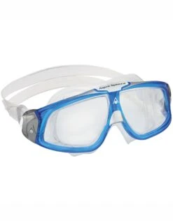 AQUA SPHERE Seal 2.0 Swim Mask - Clear Lens -Swimming Equipment Store 42149 Seal2 clr transblu wh 3 1