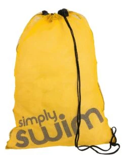 Swim Mesh Bag -Swimming Equipment Store 58058 SIMPLY SWIM MESH BAG YELLOW