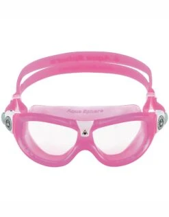 AQUA SPHERE Seal Kid 2 Swim Goggle -Swimming Equipment Store 71992 SealKid2 Clear Pink White 2