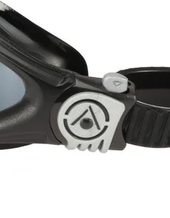 AQUA SPHERE Kayenne Goggles - Tinted Lens -Swimming Equipment Store 83251 Kayenne EP1220115LD Smoke Black Silver 5
