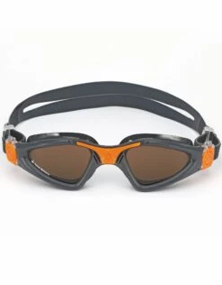AQUA SPHERE Kayenne Goggles - Polarised Lens -Swimming Equipment Store 83252 Kayenne EP1221008LPB Polarized Grey Orange 2