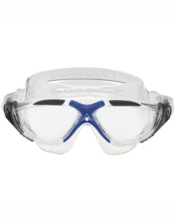 AQUA SPHERE Vista Swim Mask - Clear Lens -Swimming Equipment Store 9917 Vista MS1730012LC Clear Gray Blue 2 1