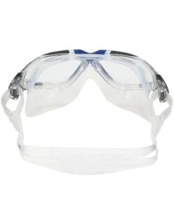 AQUA SPHERE Vista Swim Mask - Clear Lens -Swimming Equipment Store 9917 Vista MS1730012LC Clear Gray Blue 4 1
