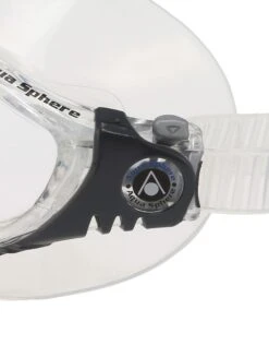 AQUA SPHERE Vista Swim Mask - Clear Lens -Swimming Equipment Store 9917 Vista MS1730012LC Clear Gray Blue 5