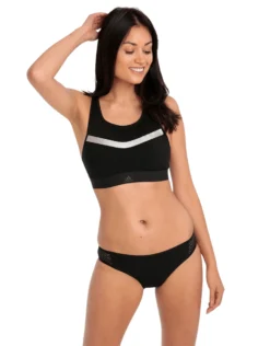 ADIDAS AMPHI Energy Crop Top - Black -Swimming Equipment Store AdidasAMPHIEnergyCropTop Black 4