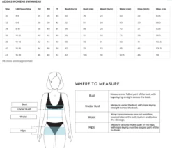 ADIDAS AMPHI Energy Crop Top - Black -Swimming Equipment Store AdidasWomensSizeGuide 1