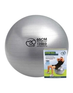 Fitness-Mad Anti-Burst 125kg Swiss Ball And Pump -Swimming Equipment Store Anti Burst125kgSwissBallandPump 2