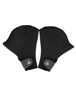 AQUA SPHERE Aqua Fitness Swim Gloves - Grey/Black -Swimming Equipment Store Aqua Sphere Aqua Gloves Grey 2