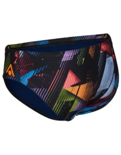 AQUA SPHERE Essential 8cm Swim Brief - Multicolour/Navy -Swimming Equipment Store AquaSphere Essential 8cm Brief Multicolour Navy 3