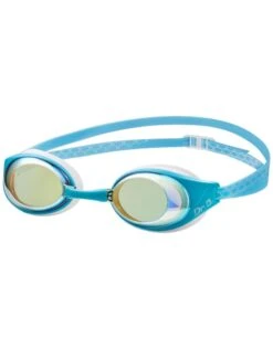 Barracuda Aquarevol Dual Optical Mirrored Goggles - Blue/Gold