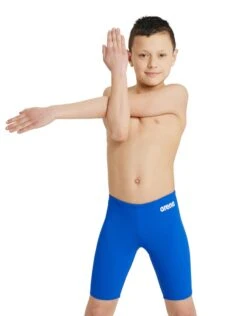 Arena Boys Team Solid Swim Jammer - Royal/White
