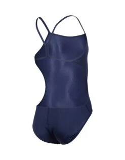 Arena Girls Team Challenge Solid Swimsuit - Navy/White -Swimming Equipment Store Arena Girls Team Challenge Solid Swimsuit Navy White 2