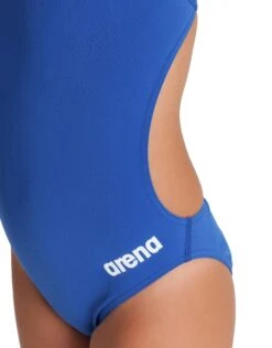 Arena Girls Team Challenge Solid Swimsuit - Royal/White -Swimming Equipment Store Arena Girls Team Challenge Solid Swimsuit Royal White 3