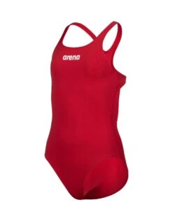 Arena Girls Team Swim Pro Solid Swimsuit - Red/White -Swimming Equipment Store Arena Girls team Swim Pro Solid Swimsuit Red White 6