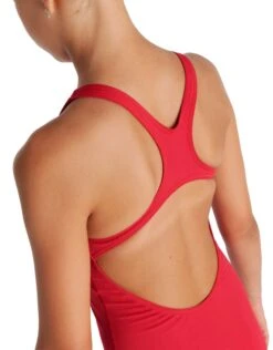 Arena Girls Team Swim Pro Solid Swimsuit - Red/White -Swimming Equipment Store Arena Girls team Swim Pro Solid Swimsuit Red White 7