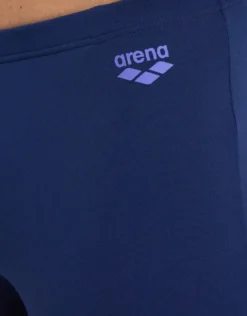 Arena Kikko Pro Graphic Print Swim Jammer - Navy/Green -Swimming Equipment Store Arena Kikko Pro Graphic Print Swim Jammer Navy Green 1