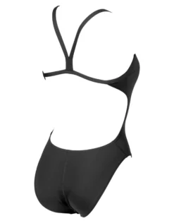 Arena Team Challenge Solid Swimsuit - Black/White -Swimming Equipment Store Arena Team Challenge Solid Swimsuit Black White 1