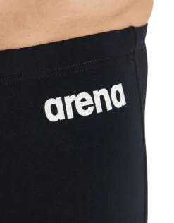 Arena Team Solid Swim Jammer - Black/White -Swimming Equipment Store Arena Team Solid Swim Jammer Black White 1
