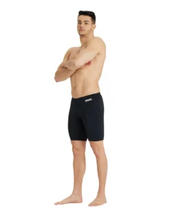 Arena Team Solid Swim Jammer - Black/White -Swimming Equipment Store Arena Team Solid Swim Jammer Black White 4