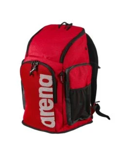 Arena Team 45L Backpack -Swimming Equipment Store ArenaTeam45LBackpack Red