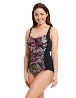 Zoggs Aruba Ruched Front Adjustable Swimsuit -Swimming Equipment Store ArubaRuchedFront 3