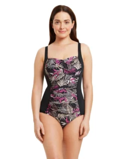 Zoggs Aruba Ruched Front Adjustable Swimsuit