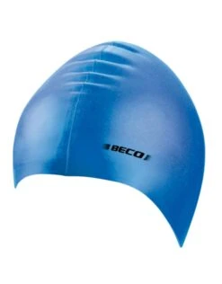 BeCo Adult Silicone Swimming Cap -Swimming Equipment Store BECOAdultSiliconeSwimmingCapBlue