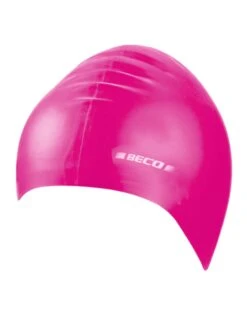 BeCo Adult Silicone Swimming Cap -Swimming Equipment Store BECOAdultSiliconeSwimmingCapPink