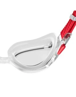 Speedo Biofuse 2.0 Swim Goggle - Clear/Red -Swimming Equipment Store Biofuse2.0SwimGoggle ClearRed 3