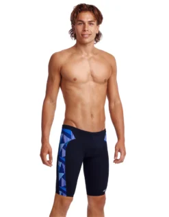 Funky Trunks Blue Bars Swim Jammers -Swimming Equipment Store BlueBarsSwimJammers 4