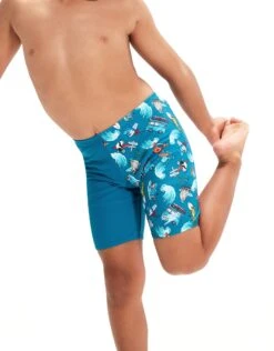 Speedo Tots Boys Digital Allover Jammer - Pluto Blue -Swimming Equipment Store BoysDigitalAlloverJammer 4