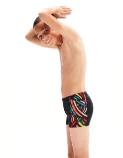 Speedo Boys Digital Panel Aquashort -Swimming Equipment Store BoysDigitalPanelAquashort 2