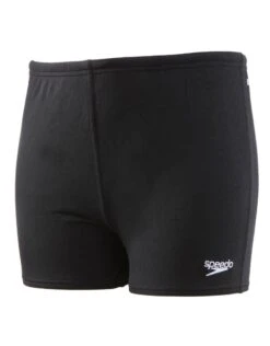 Speedo Boys Endurance Plus Aquashort - Black -Swimming Equipment Store BoysEndurancePlusAquashort Black 1