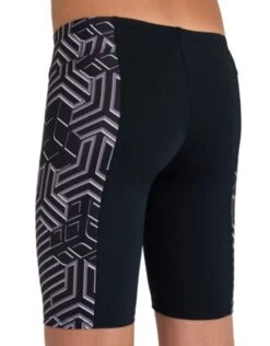 Arena Boys Kikko Pro Swim Jammer - Black/White -Swimming Equipment Store BoysKikkoProSwimJammer BlackWhite 1