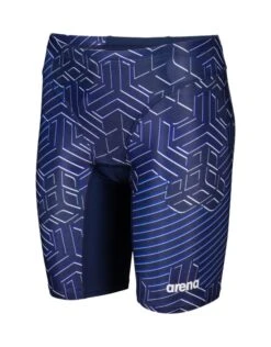 Arena Boys Kikko Pro Swim Jammer - Navy/Multi -Swimming Equipment Store BoysKikkoProSwimJammer NavyMulti 2