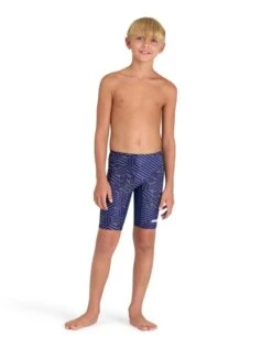 Arena Boys Kikko Pro Swim Jammer - Navy/Multi -Swimming Equipment Store BoysKikkoProSwimJammer NavyMulti 8