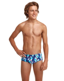 Funky Trunks Boys Pengoo Parade Swim Trunks -Swimming Equipment Store BoysPengooParadeSwimTrunks 4