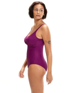 Speedo Brigitte One Piece Swimsuit - Purple -Swimming Equipment Store BrigitteOnePieceSwimsuit Purple 1