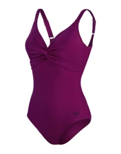 Speedo Brigitte One Piece Swimsuit - Purple -Swimming Equipment Store BrigitteOnePieceSwimsuit Purple 4