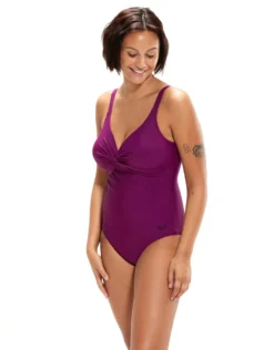 Speedo Brigitte One Piece Swimsuit - Purple