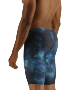 TYR Cosmic Night Durafast Elite Swim Jammer - Teal/Multi -Swimming Equipment Store CosmicNightDurafastEliteSwimJammer TealMulti 4
